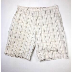 SUBCULTURE Men's Shorts Size 36 Plaid Light Colors